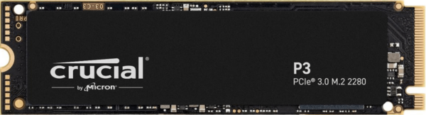 Твердотельный накопитель  500Gb SSD Crucial P3 3D NAND M2 PCIe NVMe R3500Mb/s W1900MB/s CT500P3SSD8
