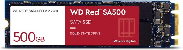 Твердотельный накопитель  500GB SSD WD RED SA500 M.2 SATA R560Mb/s W530MB/s WDS500G1R0B