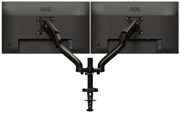 Крепление для мониторов AOC, диаг. экр. от 13'' до 31,5'', 2-9 кг. USB-hub AD110Dx