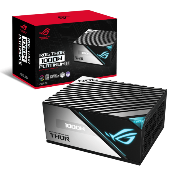 Геймерский Блок питания ASUS ROG-THOR-1000P2-GAMING 1000W, 80Plus Platinum 90YE00L4-B0NA00