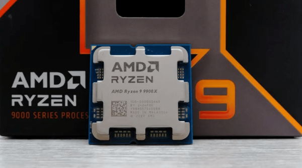 Процессор AMD Ryzen 9 9900X 4,4GHz (5,6GHz Turbo) AM5, Zen5, 4nm, 12/24/ L3 64Mb 120W 100-000000662