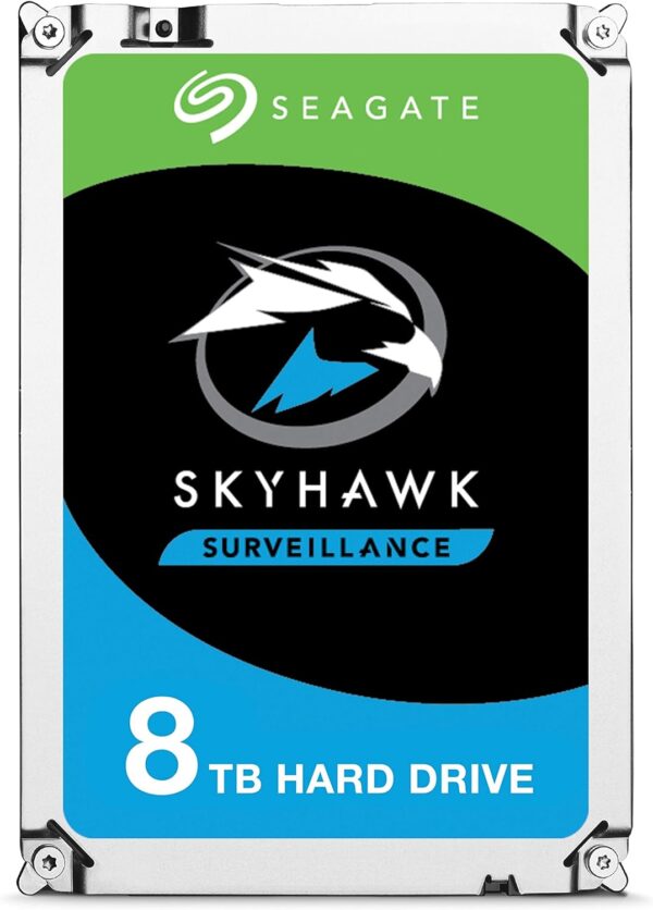 Жесткий диск для видеонаблюдения  8Tb Seagate SkyHawk Surveillance SATA3 3.5" 7200 rpm ST8000VX010