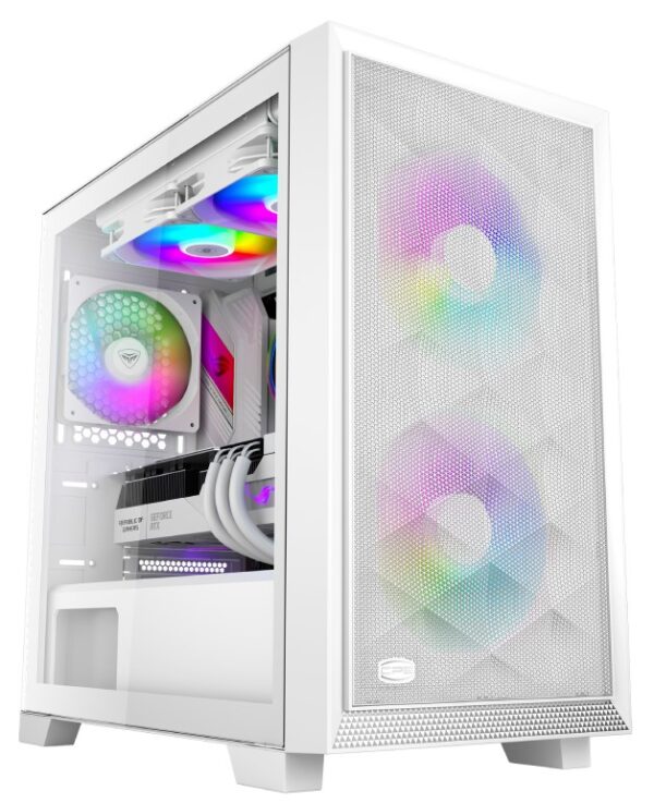 Корпус PCCooler C3 D310 ARGB WH EATX/ATX/mATX/ITX USB3.0, 2xUSB2.0 White