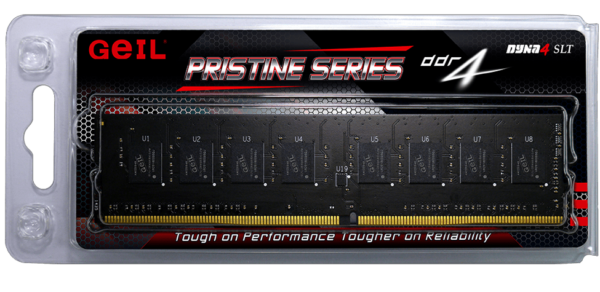 Оперативная память  4GB DDR4 2400Mhz GEIL PC4-19200 PRISTINE SERIES GP44GB2400C17SC