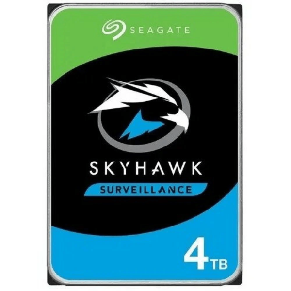 Жесткий диск для видеонаблюдения  4Tb Seagate SkyHawk Surveillance SATA3 3.5" 5400rpm ST4000VX016