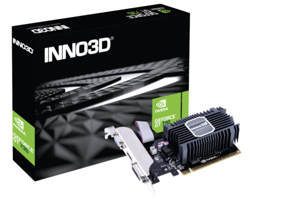 Видеокарта Inno3D GeForce GT 730 2Gb SDDR3 64-bit VGA DVI HDMI N730-1SDV-E3BX