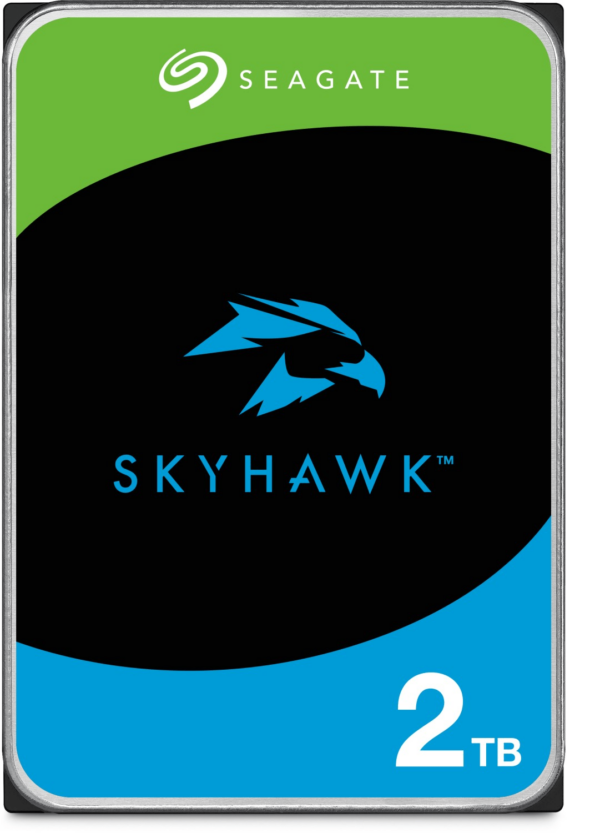 Жесткий диск для видеонаблюдения  2Tb Seagate SkyHawk SATA3 3.5" 256Mb ST2000VX017