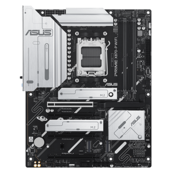Материнская плата ASUS PRIME X870-P WIFI AM5 4xDDR5 2xSATA3 4xM.2 1xHDMI Wifi 10xUSB  ATX