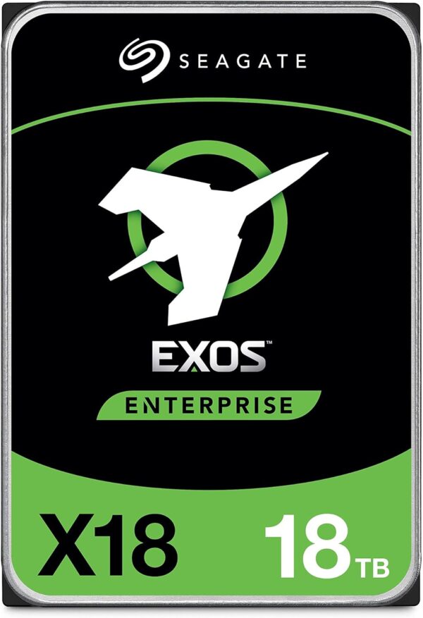 Корпоративный жесткий диск 18Tb Seagate EXOS X18 SATA3 3.5" 256Mb 7200rpm ST18000NM000J