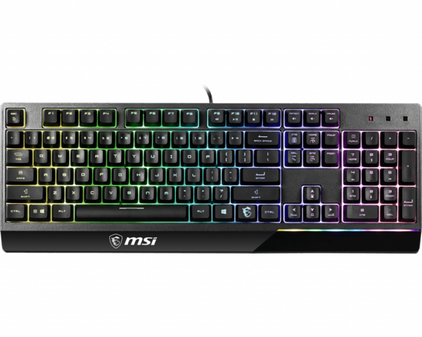 Игровая Клавиатура MSI Vigor GK30 RU, 106 клавиш, RGB SHOW,  кабель 1,8м, USB2.0