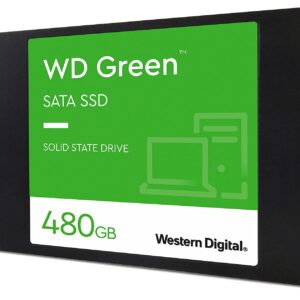 Твердотельный накопитель  480GB SSD WD GREEN 2.5” SATA3 R545Mb/s W465Mb/s  7мм WDS480G3G0A