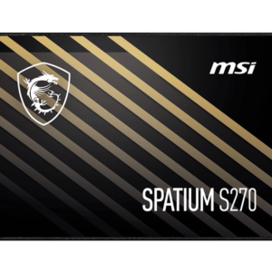 Твердотельный накопитель  960Gb SSD MSI SPATIUM S270 SATA III 2.5" R500Mb/s W450MB/s SPATIUM S270