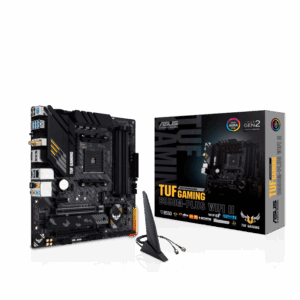 Материнская плата ASUS TUF GAMING B550M-PLUS WIFI II AM4 4xDDR4 4xSATA3 RAID 2xM.2 HDMI DP mATX