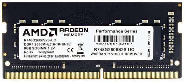 Оперативная память для ноутбука  4Gb DDR4 2400MHz AMD Radeon R7 Series R744G2400S1S-U Retail