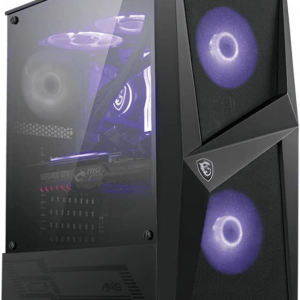 Компьютерный корпус MSI MAG FORGE 100M ATX/mATX/Mini-ITX 2x3.5", 3x2.5", 2xUSB 3.2 Gen1, Audio, Mic
