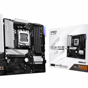 Материнская плата ASRock B850M PRO RS AM5 4xDDR5 4xSATA 3xM.2 17xUSB 1xHDMI 1xDP mATX