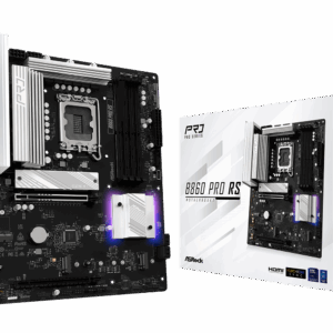 Материнская плата ASRock B860 PRO RS LGA1851 4xDDR5 4xSATA 3xM.2 1xHDMI 1xDP ATX
