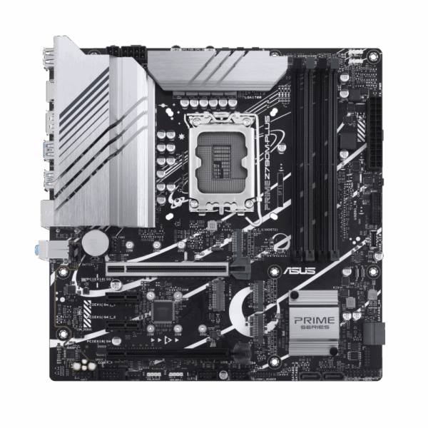 Материнская плата ASUS PRIME Z790M-PLUS, LGA1700 4xDDR5 4xSATA3 3xM.2 HDMI DP mATX